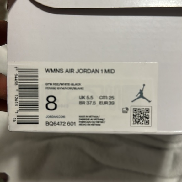 WOMENS AIR JORDAN NIKE - Picture 2 of 2
